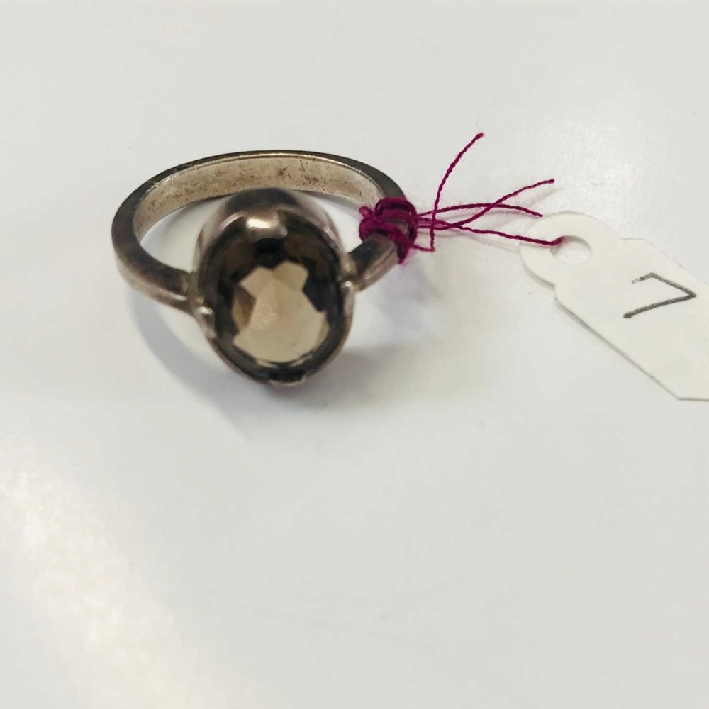 Smoky Quartz Ring ⚡